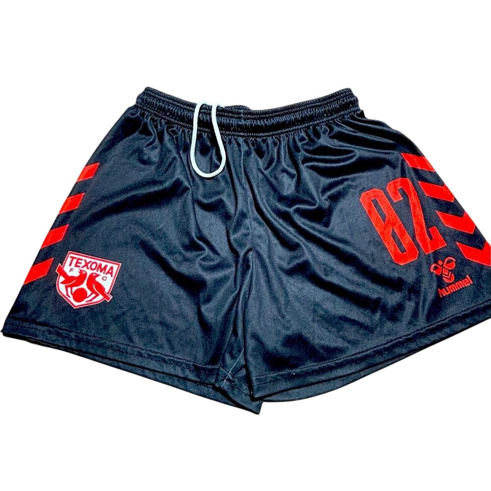Hummel Black and Red Athletic kids Shorts